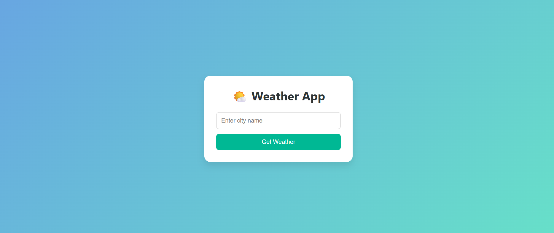 Weather App